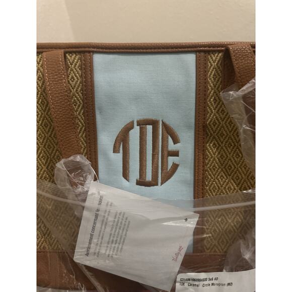 NWT Thirty One Little Dreamer Diamond Straw Bag - Picture 3 of 3